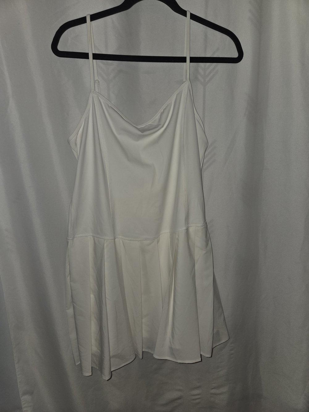 Aeropostale White Spaghetti-Strap Mini Dress